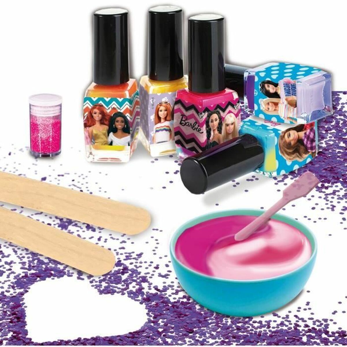 Manikyyrisetti Lisciani Giochi Barbie nail art